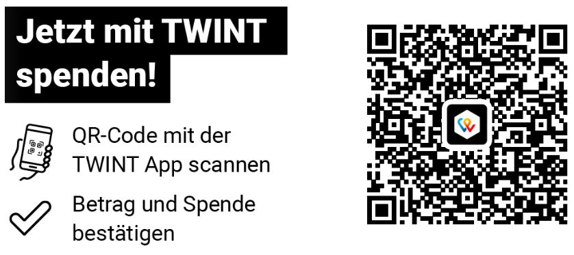 Spenden via Twint Tierschutz